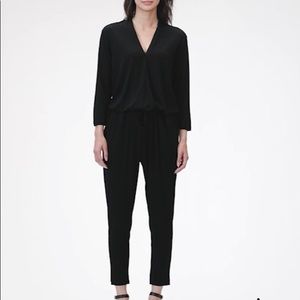 Xs Gap maternity black jumpsuit